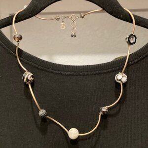 Desert Heart beaded necklace